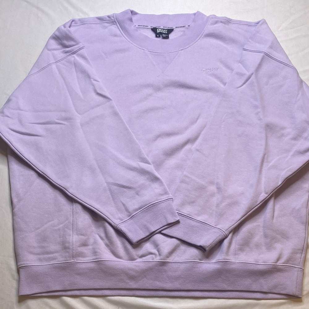 DKNY Light Purple‎ Crewneck Sweater
